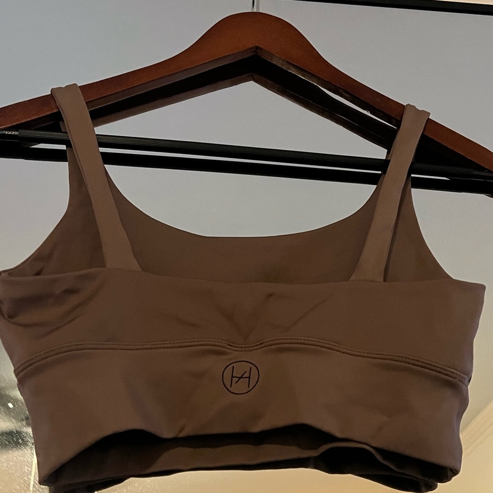 Héros | Beige Sports Bra | M